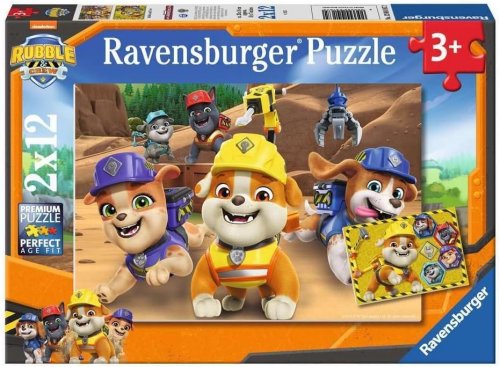 Palapeli: Paw Patrol - Rubble & Crew Team In Action! (2x12)