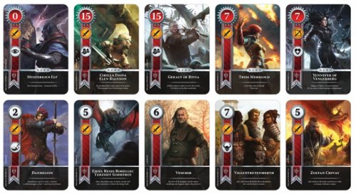 Gwent: Legendary Ballad Cards (Nilfgaard)