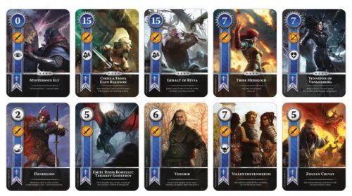 Gwent: Legendary Ballad Cards (Northern Realms)