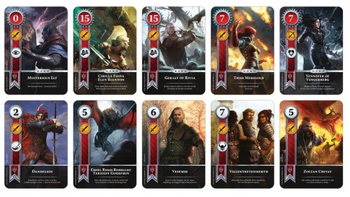 Gwent: Legendary Ballad Cards (Monsters)
