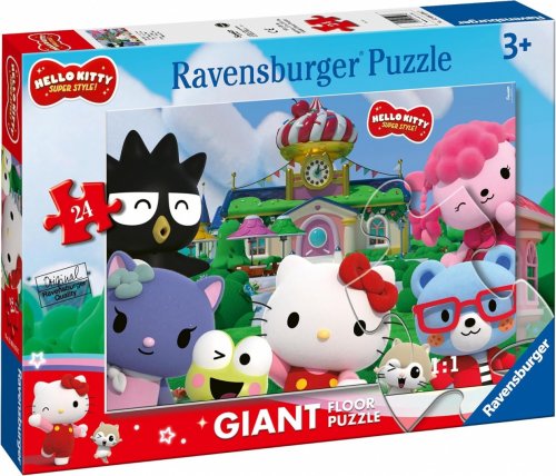 Palapeli: Hello Kitty - Lattiapalapeli (24)
