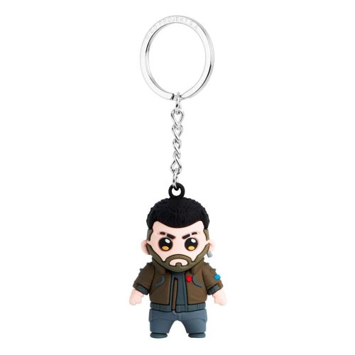 Cyberpunk 2077 Vinyl Keychain V-male