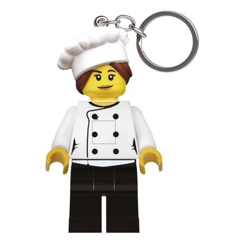 Lego Minifigures Light-up Keychain Gourmet Chef 8 Cm