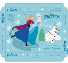 Joulukalenteri: Frozen - Stationery