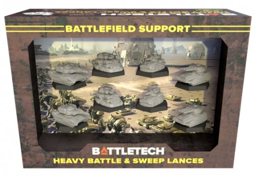 Battletech: Battlefield Support Heavy Battle & Sweep Lances