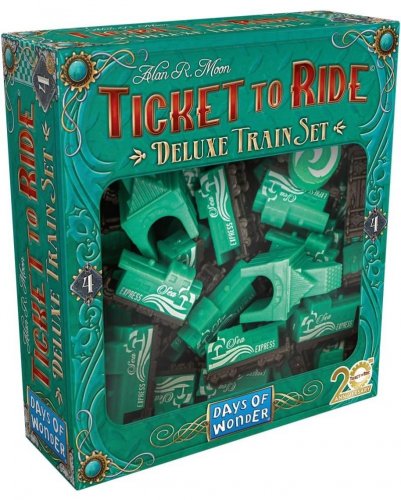 Ticket to Ride: 20th Anniversary Deluxe Train Set (Green)