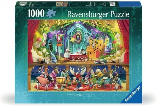 Palapeli: Snow White and 7 Gnomes (1000)