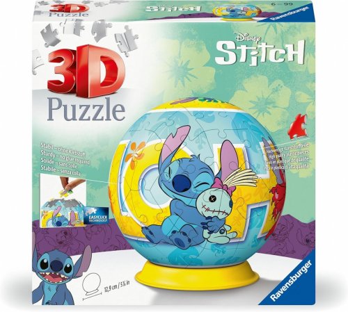 3D palapeli: Disney - Stitch & Scrump (72)