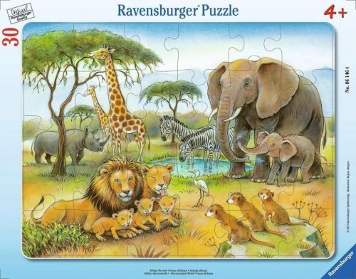 Palapeli: African Animal World (30)