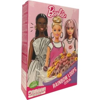 Muro: Barbie Rainbow Rings Cereal (350g)