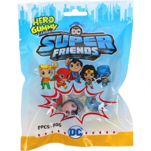 Karkki: Hero Gummy Candy DC Super Friends (80g)