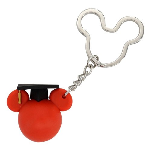 Avaimenper�: Disney Ball - Mickey Graduation Red