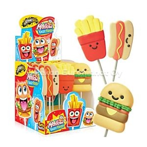 Karkki: JB Mallow Fast Food - Vaahtokarkkitikkari (35g)