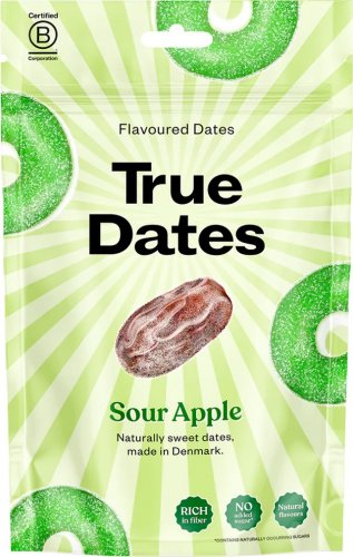 Snack: True Dates Sour Apple - Taatelit (100g)