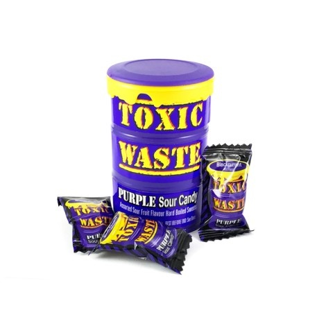 Toxic Waste Purple Sour Candy Drum (42g)