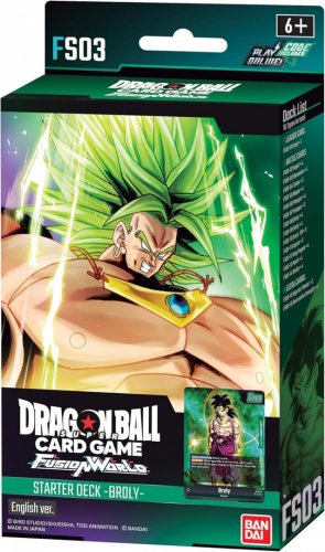 Dragon Ball Super CG: Fusion World FS03 Broly - Starter Deck