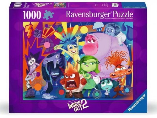 Palapeli: Inside Out 2 - New Emotions At Headquarters (1000)