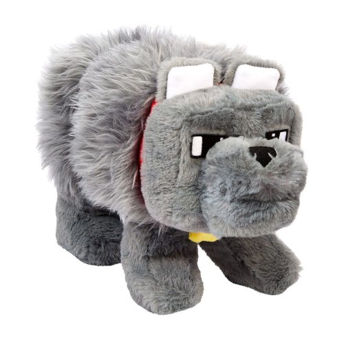 Pehmo: A Minecraft Movie - Dennis The Wolf (20cm, Electronic)