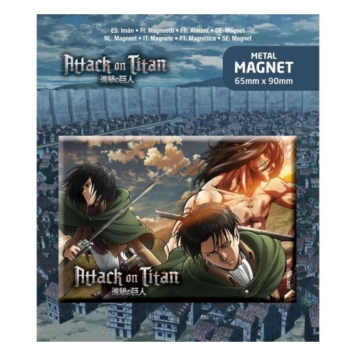 Magneetti: Attack On Titan - Trio, Metal