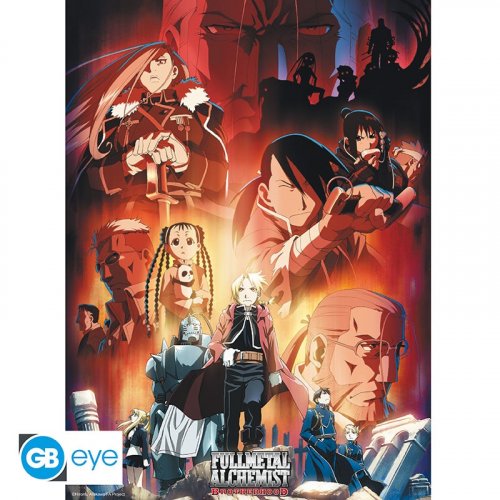 Juliste: Fullmetal Alchemist - Group (52x38cm)