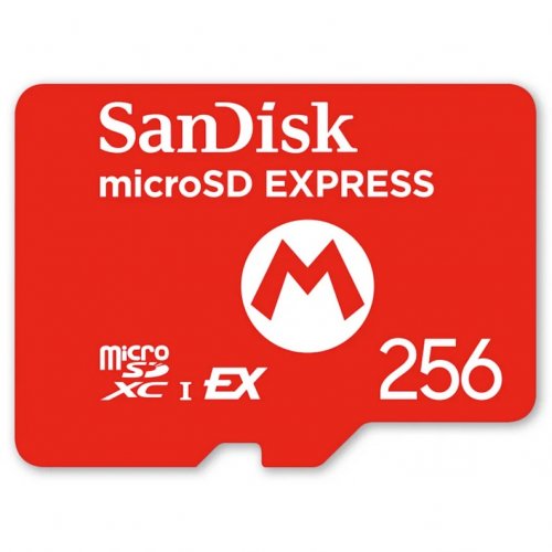 Nintendo Switch 2: Sandisk Nintendo MicroSDXC EX 256gb muistikortti