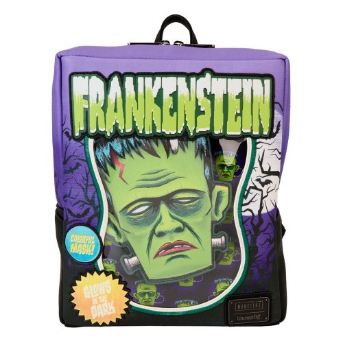 Bag: Universal Monsters By Loungefly - Frankenstein Neon Mask