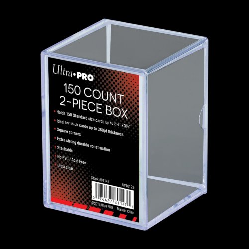 Ultra Pro: 2-Piece Storage Box (Clear, 150)