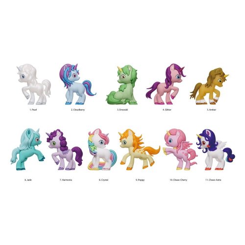 Avaimenper�: Unicorns 3D Bag Clips Series 1 (Satunnainen)