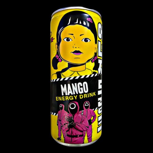 Energiajuoma: Squid Game Energy Drink Mango (250ml)