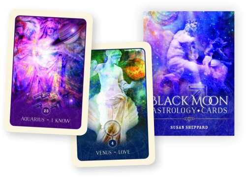 Astrologiakortit: Black Moon Astrology Cards