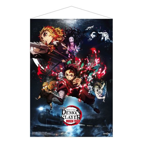 Kangasjuliste: Demon Slayer, Kimetsu No Yaiba - Mugen Train Key Visual