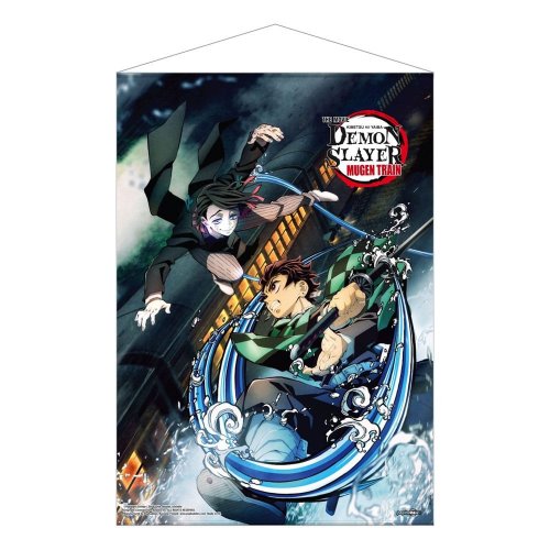 Juliste: Demon Slayer - Mugen Train Tanjiro Vs Enmu, Fabric