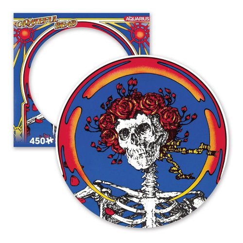 Palapeli: Grateful Dead - Skull & Roses Picture Disc (450)