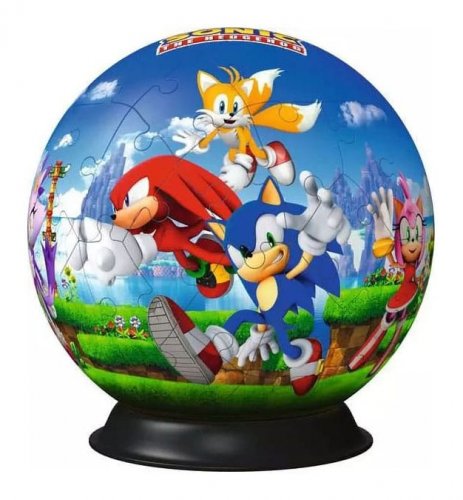 3D Palapeli: Sonic The Hedgehog - Characters Puzzle Ball (72)