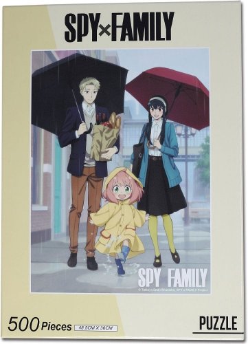 Palapeli: Spy X Family - Rainy Day (500)
