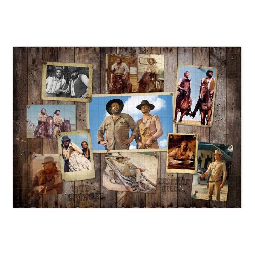 Palapeli: Bud Spencer & Terence Hill - Western Photo Wall (1000)