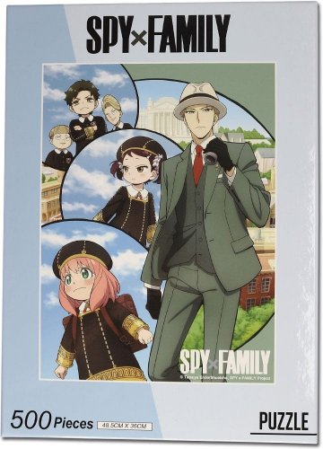 Palapeli: Spy X Family - Go To School (500)