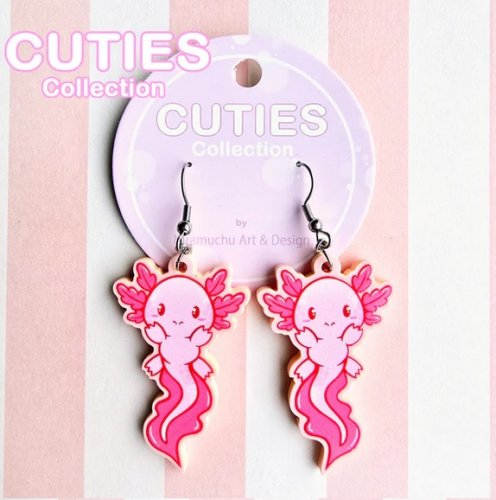 Korvakorut: Cuties Axolotl (4,5cm) (Niramuchu)