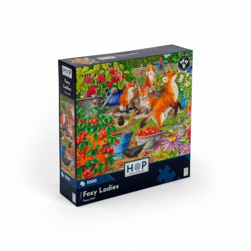 Palapeli: Foxy Ladies (1000)