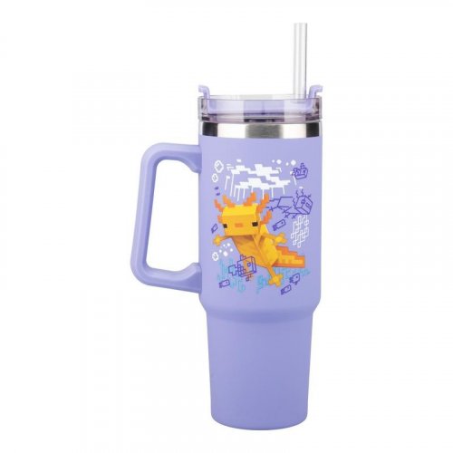 Matkamuki: Minecraft - Purple Travel Cup (900ml)