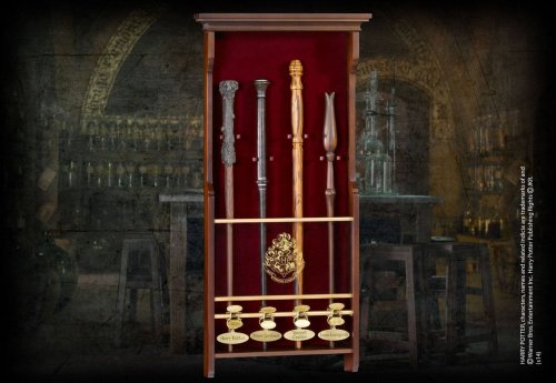 Harry Potter - Four Character Wand Display