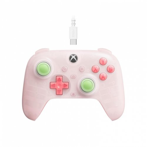 8BitDo: Ultimate Mini - Wired Xbox Pad (Clear Pink)