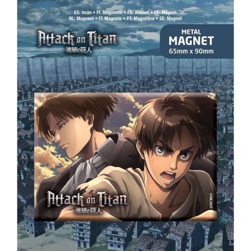 Magneetti: Attack On Titan - Eren & Levi