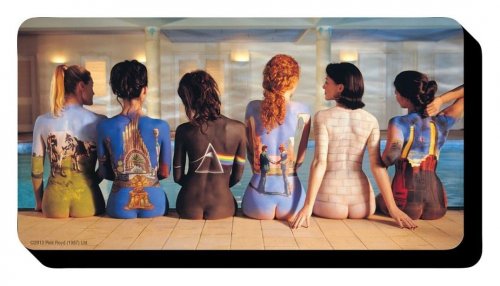 Magneetti: Pink Floyd - Back Art Funky Chunky Magnet