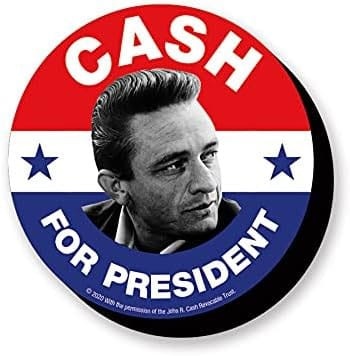 Magneetti: Johnny Cash - President Funky Chunky Magnet