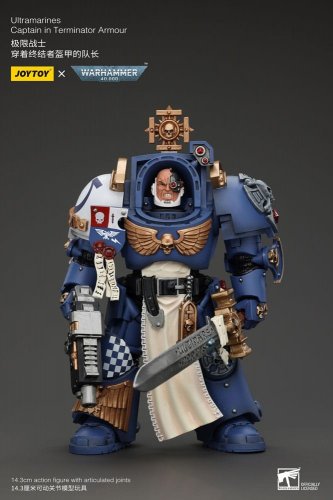 Figu: Warhammer 40k - Ultramarines Captain Terminator Armour