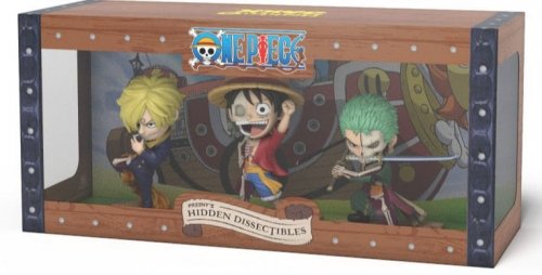 Figu: One Piece Freenys Hidden Dis. Luffy, Zoro And Sanji (10cm)