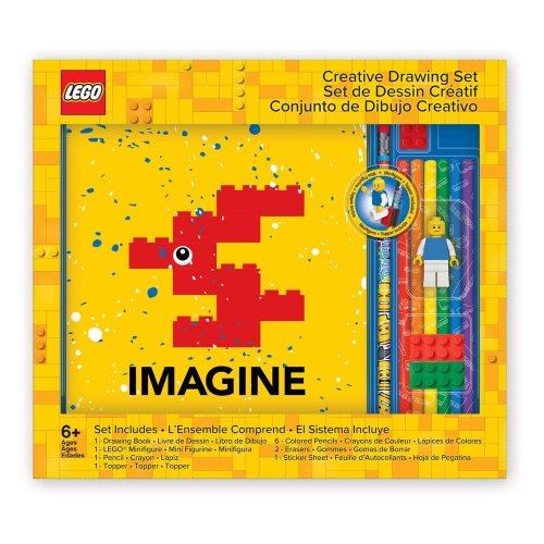 Kirjoitustarvikesetti: LEGO - Imagine, Stationery Set