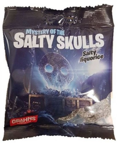 Karkki: Mystery of the Salty Skulls - Salty Liquorice (50g)