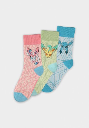 Sukat: Pokemon - Eevee Evolution 3.0 3-Pack (35-38)